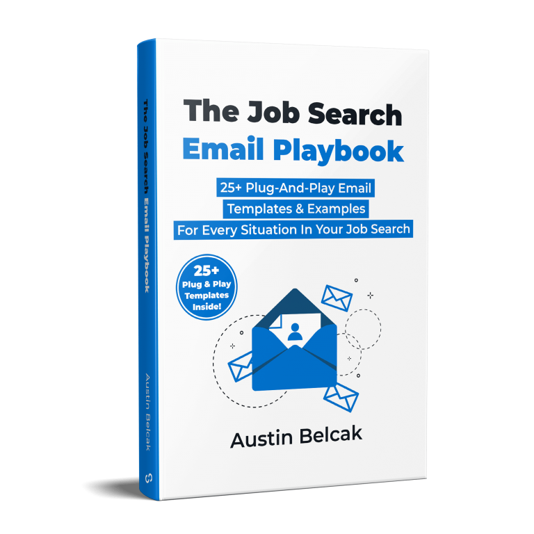 Job Search Email Playbook Product Image